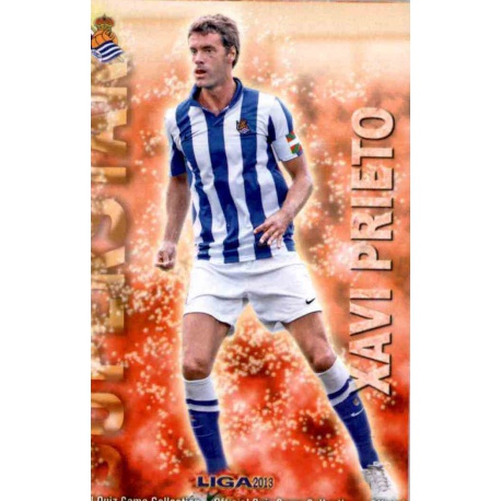 Xabi Prieto Superstar Real Sociedad 322 Las Fichas de la Liga 2013 Official Quiz Game Collection