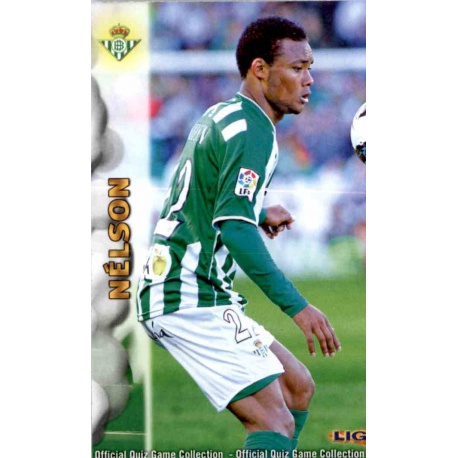 Nélson Betis 333 Las Fichas de la Liga 2013 Official Quiz Game Collection