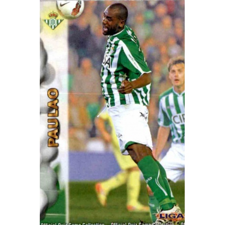 Paulao Betis 334 Las Fichas de la Liga 2013 Official Quiz Game Collection