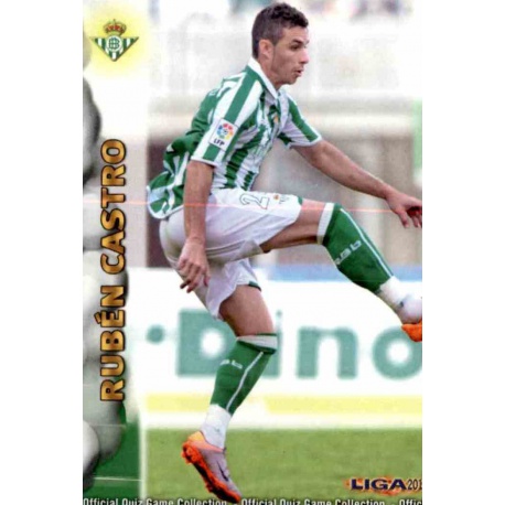 Rubén Castro Betis 344 Las Fichas de la Liga 2013 Official Quiz Game Collection