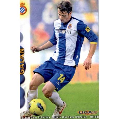 Galán Espanyol 363 Las Fichas de la Liga 2013 Official Quiz Game Collection