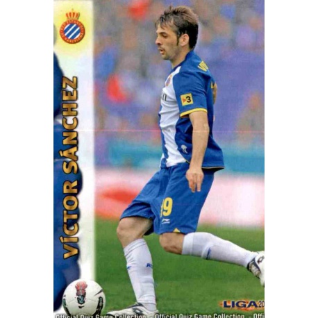 Víctor Sánchez Espanyol 367 Las Fichas de la Liga 2013 Official Quiz Game Collection