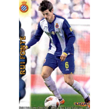 Rui Fonte Espanyol 369 Las Fichas de la Liga 2013 Official Quiz Game Collection