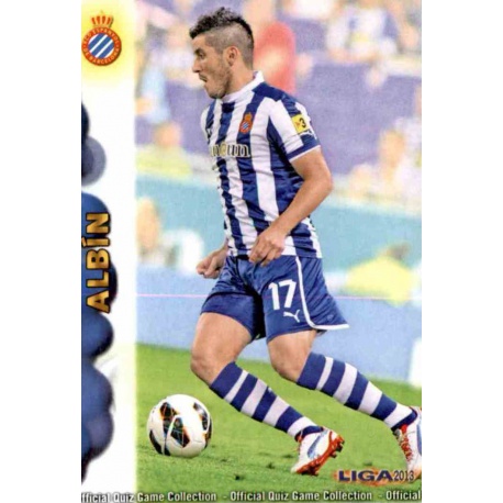 Albin Espanyol 372 Las Fichas de la Liga 2013 Official Quiz Game Collection