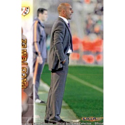 Paco Jémez Rayo Vallecano 381 Las Fichas de la Liga 2013 Official Quiz Game Collection