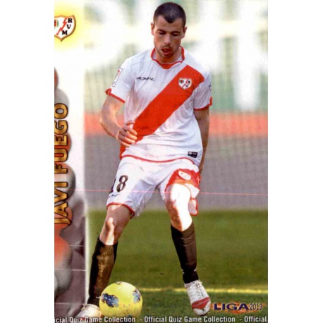 Javi Fuego Rayo Vallecano 390 Las Fichas de la Liga 2013 Official Quiz Game Collection