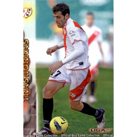 Trashorras Rayo Vallecano 394 Las Fichas de la Liga 2013 Official Quiz Game Collection