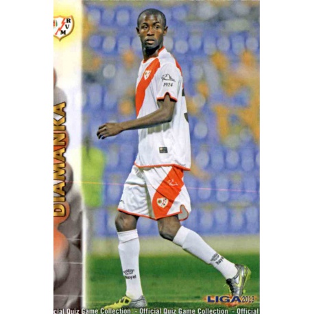 Diamanka Rayo Vallecano 395 Las Fichas de la Liga 2013 Official Quiz Game Collection