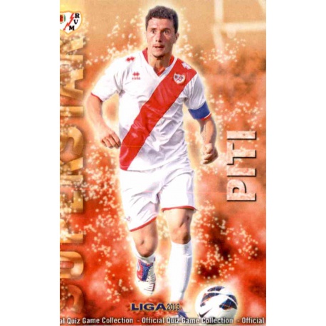 Piti Superstar Rayo Vallecano 405 Las Fichas de la Liga 2013 Official Quiz Game Collection