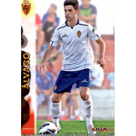 Álvaro Zaragoza 417 Las Fichas de la Liga 2013 Official Quiz Game Collection