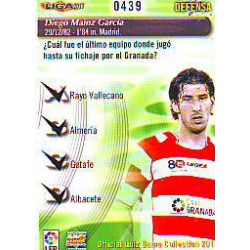 Mainz Error Granada 439 Las Fichas de la Liga 2013 Official Quiz Game Collection