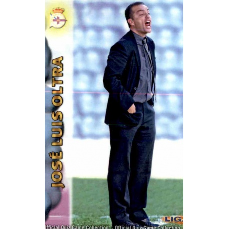 Jose Luis Oltra Deportivo 462 Las Fichas de la Liga 2013 Official Quiz Game Collection