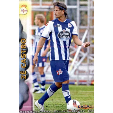 Ze Castro Deportivo 468 Las Fichas de la Liga 2013 Official Quiz Game Collection