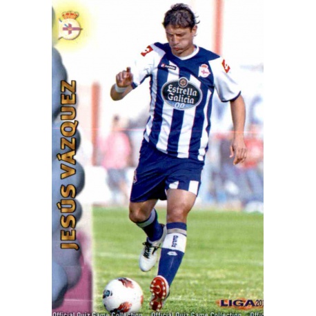 Jesús Vázquez Deportivo 472 Las Fichas de la Liga 2013 Official Quiz Game Collection