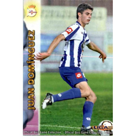 Juan Domínguez Deportivo 476 Las Fichas de la Liga 2013 Official Quiz Game Collection