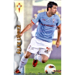 Álex López Celta 497 Las Fichas de la Liga 2013 Official Quiz Game Collection