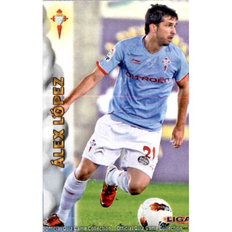 Álex López Celta 497 Las Fichas de la Liga 2013 Official Quiz Game Collection