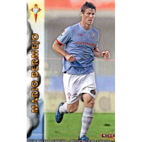 Mario Bermejo Celta 506 Las Fichas de la Liga 2013 Official Quiz Game Collection