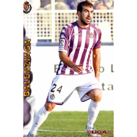 Balenziaga Valladolid 523 Las Fichas de la Liga 2013 Official Quiz Game Collection