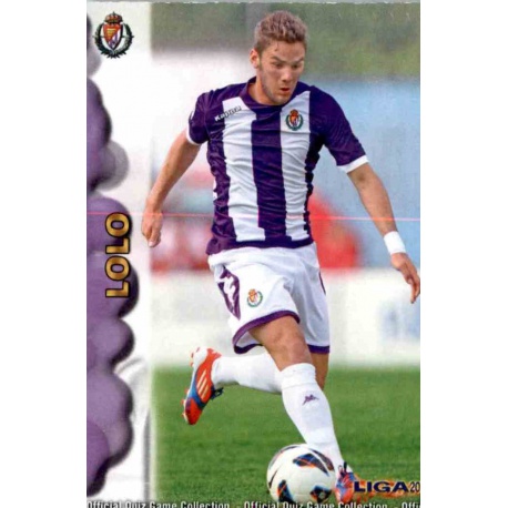 Lolo Valladolid 528 Las Fichas de la Liga 2013 Official Quiz Game Collection