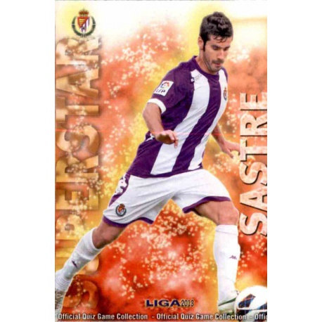 Sastre Superstar Valladolid 536 Las Fichas de la Liga 2013 Official Quiz Game Collection