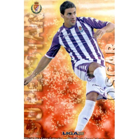 Óscar Superstar Valladolid 537 Las Fichas de la Liga 2013 Official Quiz Game Collection