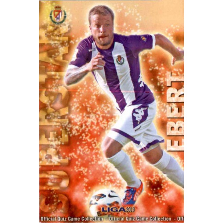 Ebert Superstar Valladolid 538 Las Fichas de la Liga 2013 Official Quiz Game Collection