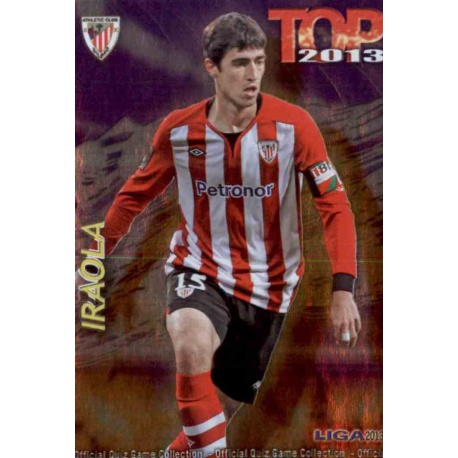 Iraola Top Morado Athletic Club 554 Las Fichas de la Liga 2013 Official Quiz Game Collection