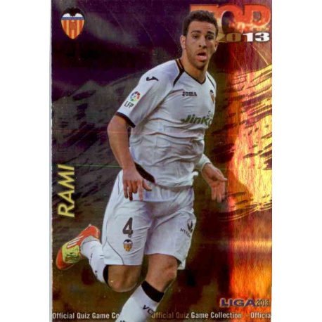 Rami Top Morado Valencia 561 Las Fichas de la Liga 2013 Official Quiz Game Collection