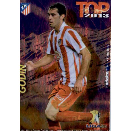 Godín Top Morado Atlético Madrid 564 Las Fichas de la Liga 2013 Official Quiz Game Collection