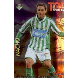 Nacho Top Morado Betis 582 Las Fichas de la Liga 2013 Official Quiz Game Collection