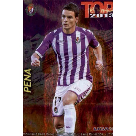 Peña Top Morado Valladolid 585 Las Fichas de la Liga 2013 Official Quiz Game Collection