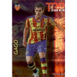 Gago Top Morado Valencia 588 Las Fichas de la Liga 2013 Official Quiz Game Collection