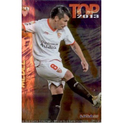 Medel Top Morado Sevilla 608 Las Fichas de la Liga 2013 Official Quiz Game Collection