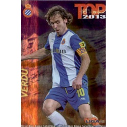 Verdú Top Morado Espanyol 611 Las Fichas de la Liga 2013 Official Quiz Game Collection