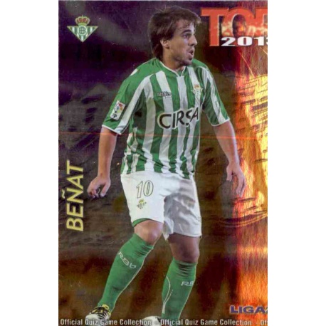 Beñat Top Morado Betis 620 Las Fichas de la Liga 2013 Official Quiz Game Collection