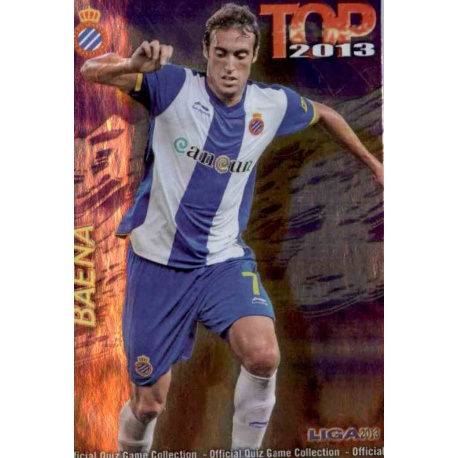 Baena Top Morado Espanyol 621 Las Fichas de la Liga 2013 Official Quiz Game Collection