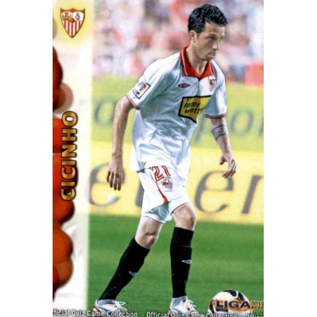 Cicinho Fichas +I Sevilla 655 Las Fichas de la Liga 2013 Official Quiz Game Collection