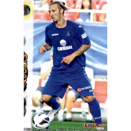 Alexis Fichas +I Getafe 659 Las Fichas de la Liga 2013 Official Quiz Game Collection