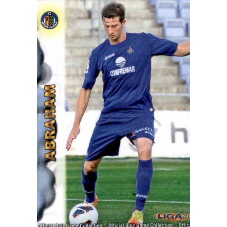 Abraham Fichas +I Getafe 660 Las Fichas de la Liga 2013 Official Quiz Game Collection