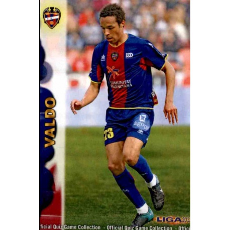 Valdo Bajas Levante 154 Las Fichas de la Liga 2013 Official Quiz Game Collection