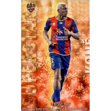 Koné Superstar Bajas Levante 161 Las Fichas de la Liga 2013 Official Quiz Game Collection