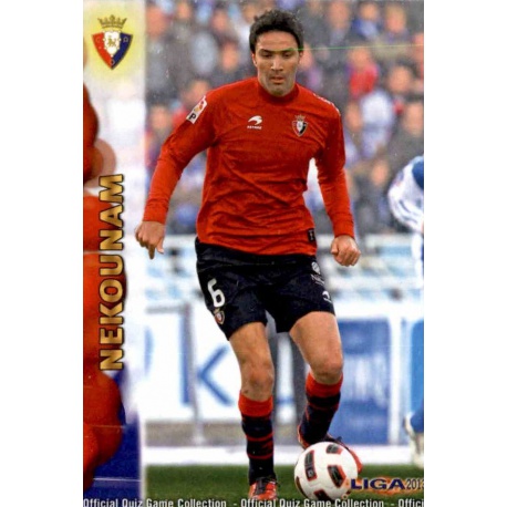 Nekounam Bajas Osasuna 178 Las Fichas de la Liga 2013 Official Quiz Game Collection