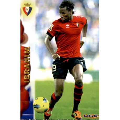 Ibrahima Bajas Osasuna 180 Las Fichas de la Liga 2013 Official Quiz Game Collection