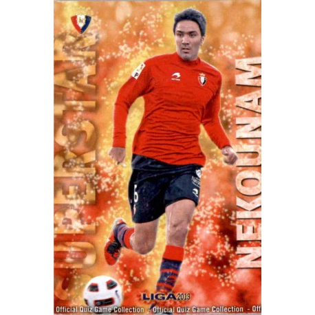 Nekounam Superstar Bajas Osasuna 189 Las Fichas de la Liga 2013 Official Quiz Game Collection