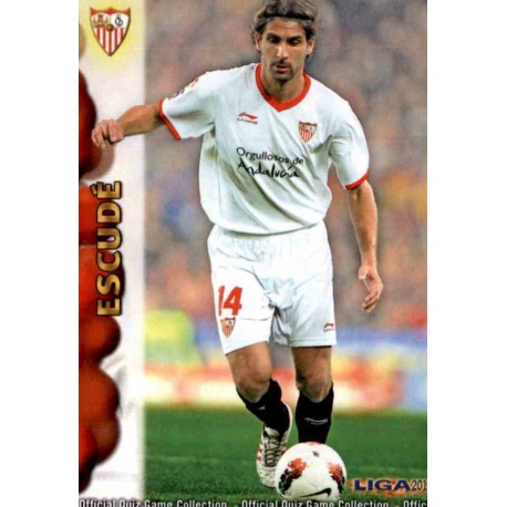 Escudé Bajas Sevilla 225 Las Fichas de la Liga 2013 Official Quiz Game Collection