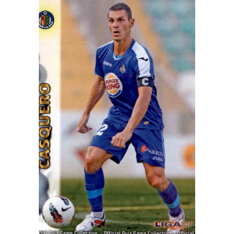 Casquero Bajas Getafe 281 Las Fichas de la Liga 2013 Official Quiz Game Collection