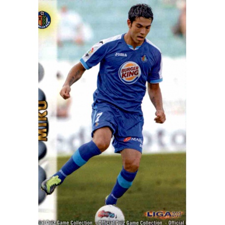 Miku Bajas Getafe 290 Las Fichas de la Liga 2013 Official Quiz Game Collection