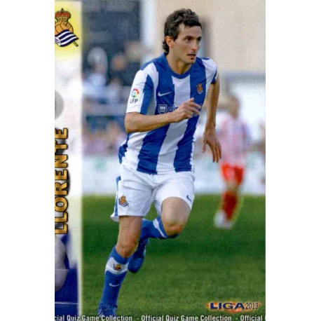 Joseba Llorente Bajas Real Sociedad 318 Las Fichas de la Liga 2013 Official Quiz Game Collection