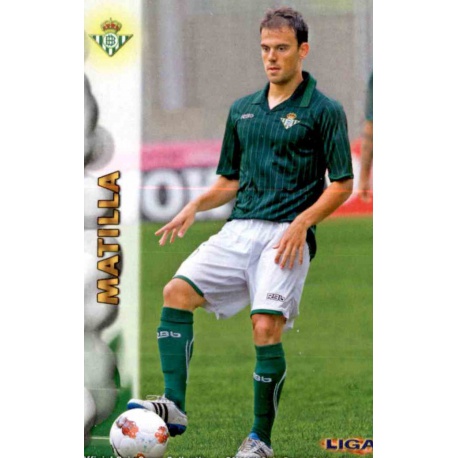 Matilla Bajas Betis 340 Las Fichas de la Liga 2013 Official Quiz Game Collection